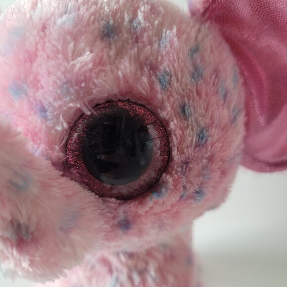 Ty Beanie Boos Plush Animal Set of 3 Ellie Elephant Bloomy Rabbit Tiggy Tiger - Picture 13 of 16